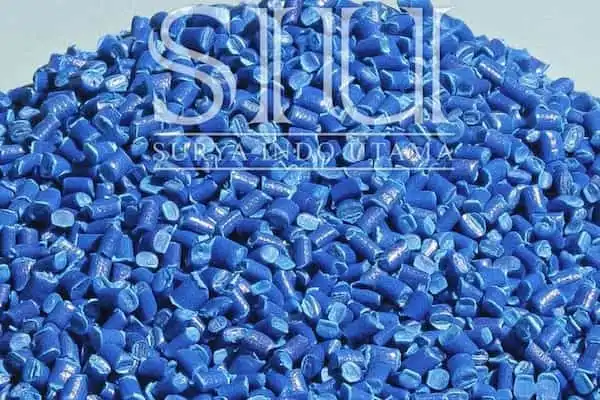 Biji Plastik HDPE Biru Proses SIU