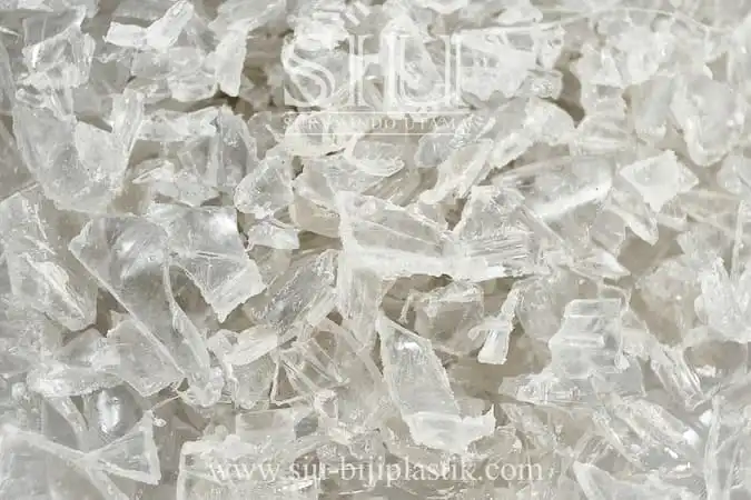 Biji Plastik PET Bening